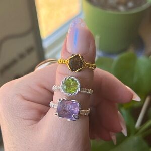 ✨New✨ Fancy Detailed Wire Wrapped Custom Rings